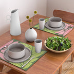 Spring Flora / Pink and Green Palette Placemat Gallery Image 2