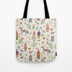 Swedish Folk Art Tote Bag Gallery Image 1
