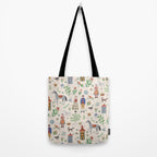 Swedish Folk Art Tote Bag Gallery Image 2