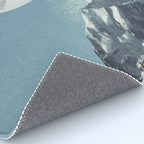 Sifted Summit II - Snow Sugar on Mountain Peak Rug Gallery Image 4