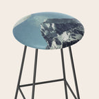 Sifted Summit II - Snow Sugar on Mountain Peak Stool Gallery Image 2
