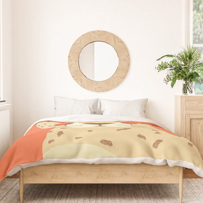 Cheetah, Animal Portrait Duvet Cover Gallery Image 3