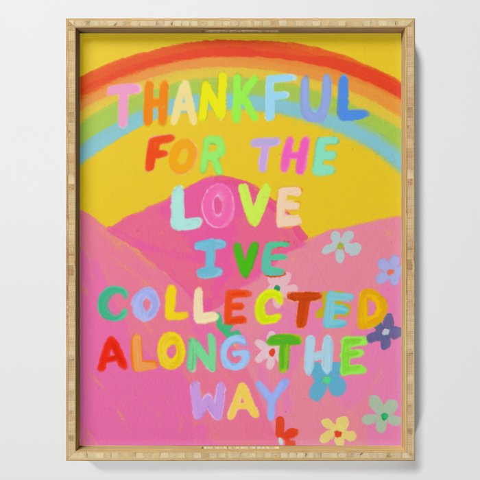 Love Along the Way Serving Tray Gallery Image 1