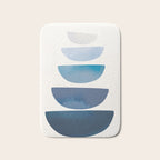 Blue Stack 02 Bath Mat Gallery Image 1