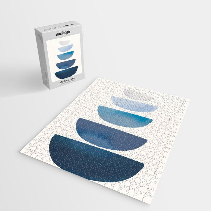 Blue Stack 02 Jigsaw Puzzle Gallery Image 2
