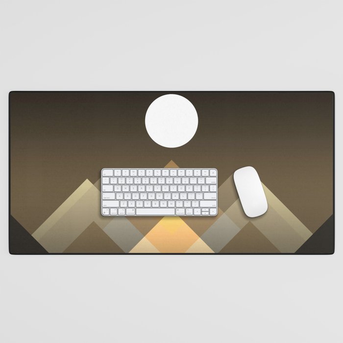 Path between hills Desk Mat Gallery Image 1