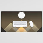 Path between hills Desk Mat Gallery Image 1