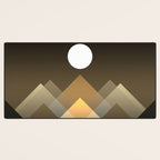 Path between hills Desk Mat Gallery Image 3