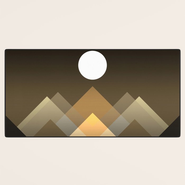 Path between hills Desk Mat Gallery Image 3