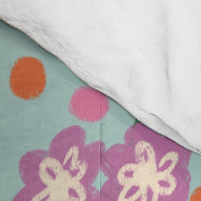 Happy rainbow Comforter Gallery Image 4