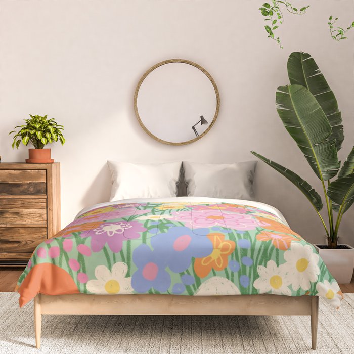 Happy rainbow Comforter Gallery Image 3