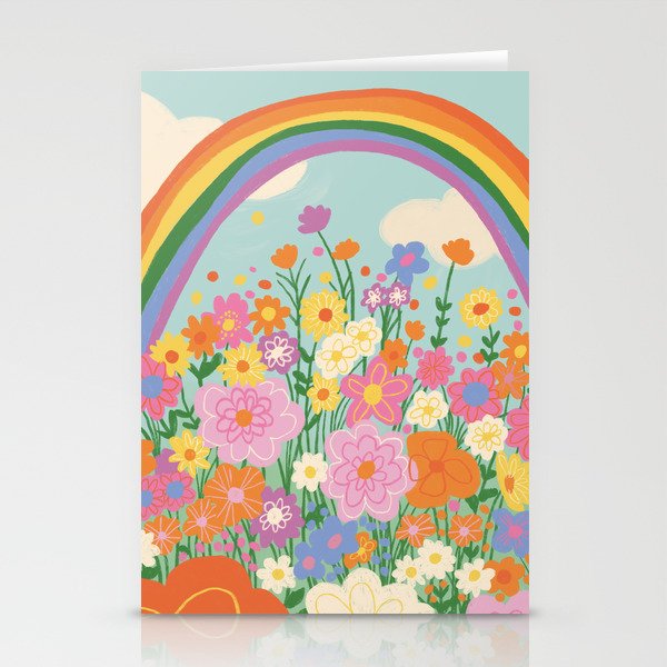 Happy rainbow Stationery Card Gallery Image 1