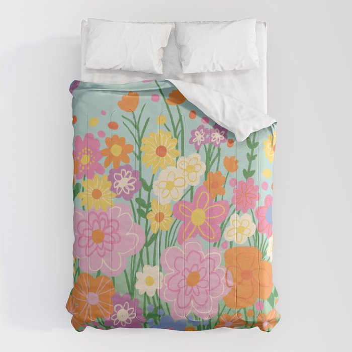 Happy rainbow Comforter Gallery Image 1