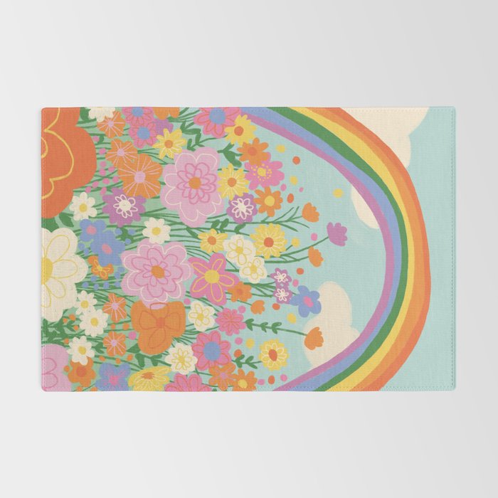 Happy rainbow Rug Gallery Image 2