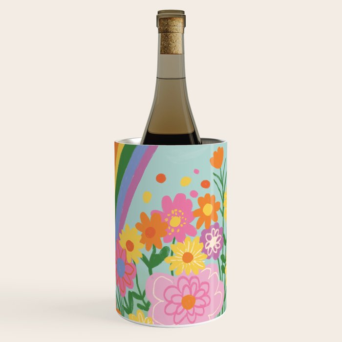 Happy rainbow Wine Chiller Gallery Image 2