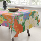 Happy rainbow Tablecloth Gallery Image 3