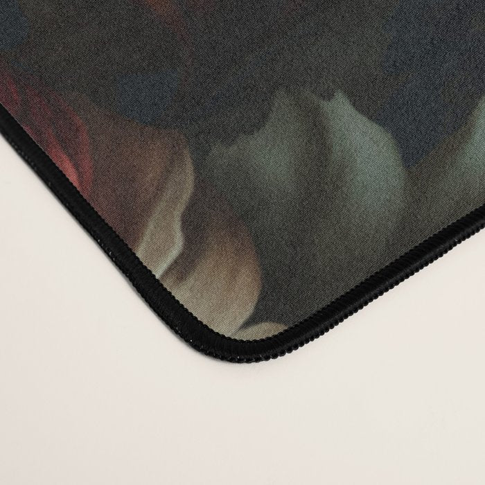 Dark Moody Baroque Midnight Garden Desk Mat Gallery Image 4