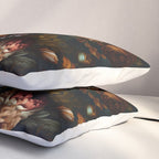 Dark Moody Baroque Midnight Garden Pillow Sham Gallery Image 3