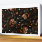 Dark Moody Baroque Midnight Garden Wall Mural Gallery Image 2