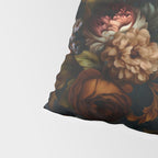 Dark Moody Baroque Midnight Garden Pillow Sham Gallery Image 4