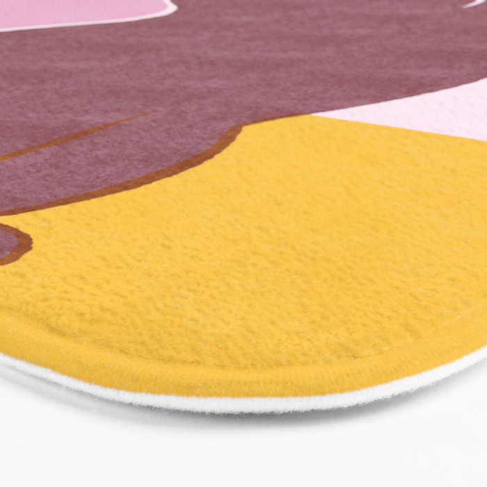 Risograph Cat - Sunset Bath Mat Gallery Image 3