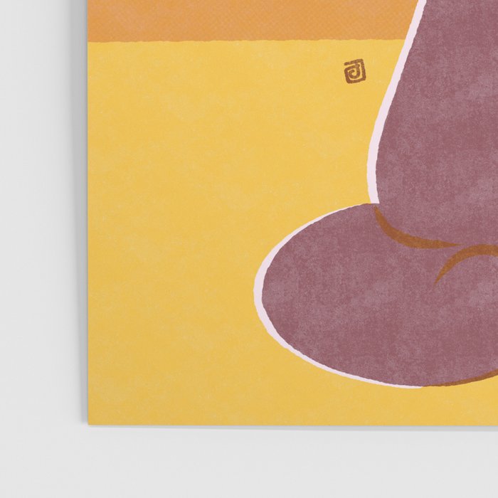 Risograph Cat - Sunset Poster Gallery Image 3