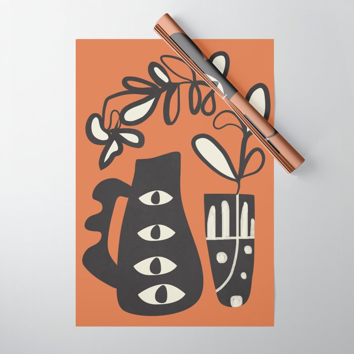 Surreal Flora 5 Wrapping Paper Gallery Image 1