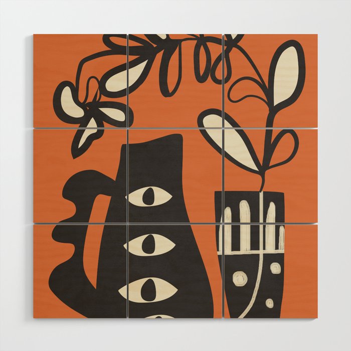 Surreal Flora 5 Wood Wall Art Gallery Image 1