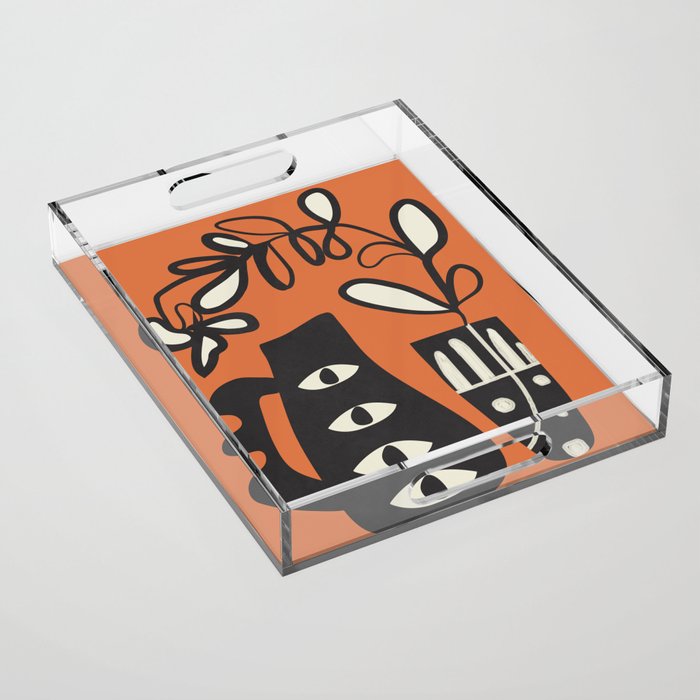 Surreal Flora 5 Acrylic Tray Gallery Image 1