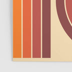 70s Retro Vintage Style Geometric Design 371 Autumn Poster Gallery Image 3