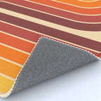 70s Retro Vintage Style Geometric Design 371 Autumn Rug Gallery Image 4