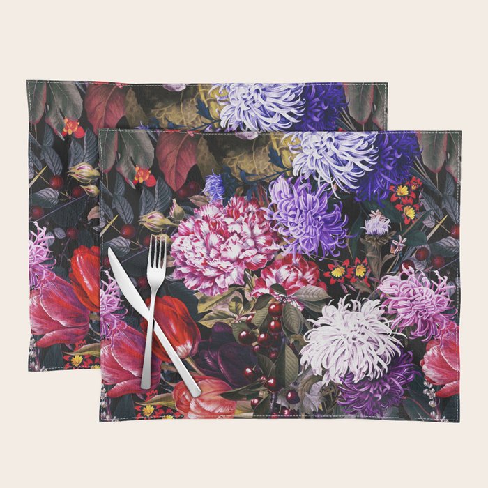 EXOTIC GARDEN - NIGHT XIX Placemat Gallery Image 1
