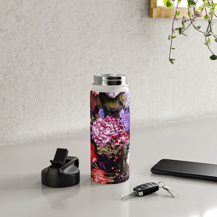 EXOTIC GARDEN - NIGHT XIX Water Bottle Gallery Image 4
