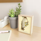 Bird Divinations: Golden-Winged Woodpecker (about: almanacofbirds.org) Mini Art Print Gallery Image 2