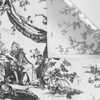 Antique 19th Century Romantic Rose Garland French Tapestry Wall Tapestry Gallery Image 3
