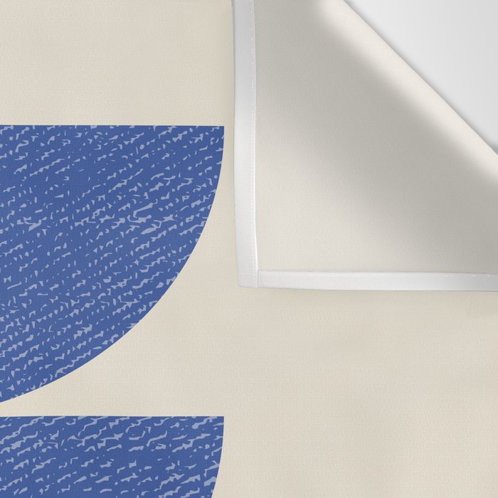 Half Circle 3 - Blue Wall Tapestry Gallery Image 3