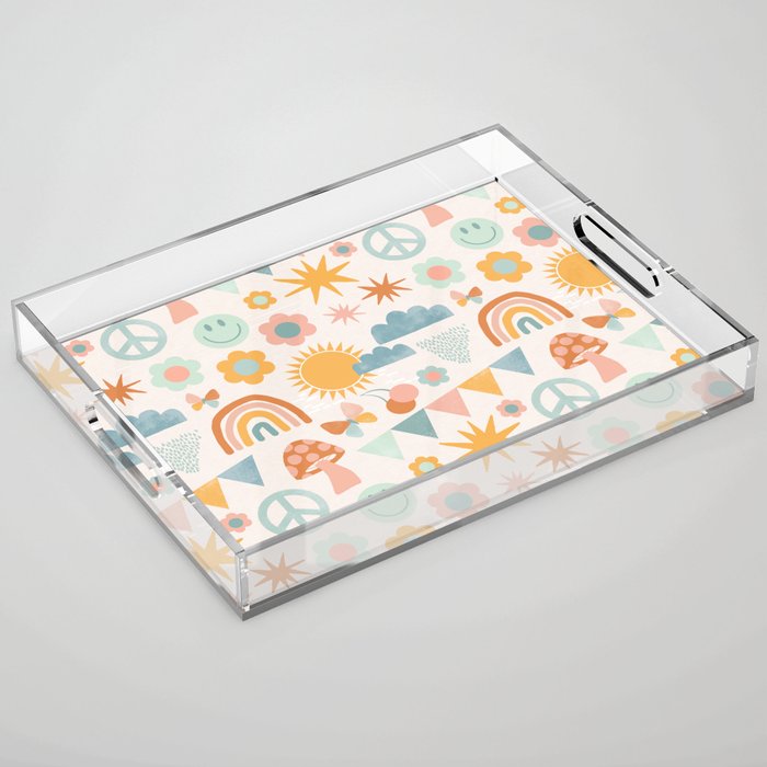 Happy Days Acrylic Tray Gallery Image 1