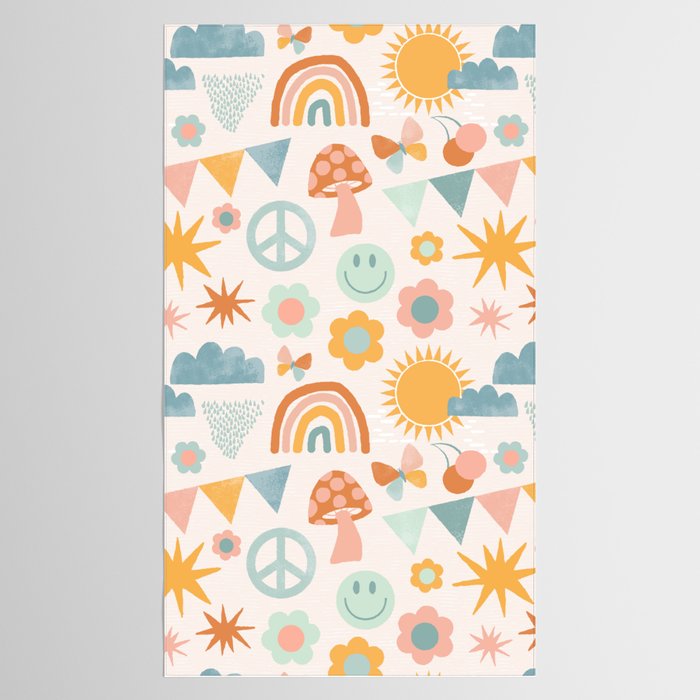 Happy Days Tablecloth Gallery Image 2