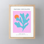 Matisse Poster 1. Leaf & Sun cut-outs Mini Art Print Gallery Image 1