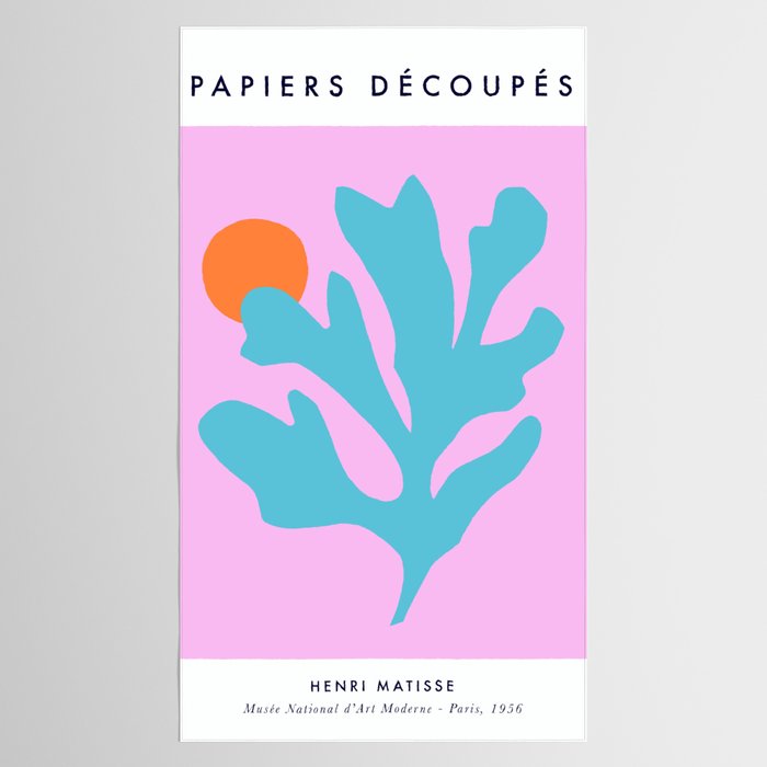 Matisse Poster 1. Leaf & Sun cut-outs Tablecloth Gallery Image 2