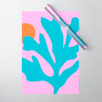 Matisse Poster 1. Leaf & Sun cut-outs Wrapping Paper Gallery Image 1