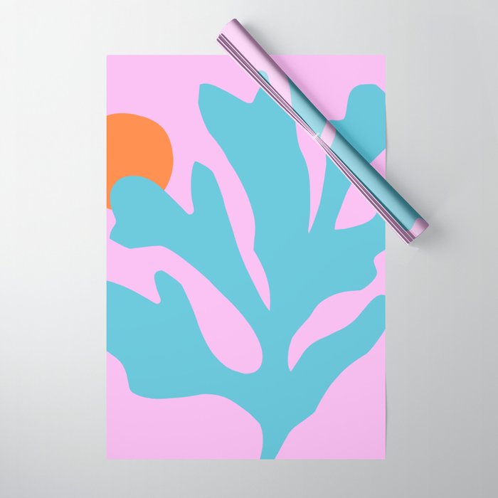 Matisse Poster 1. Leaf & Sun cut-outs Wrapping Paper Gallery Image 1