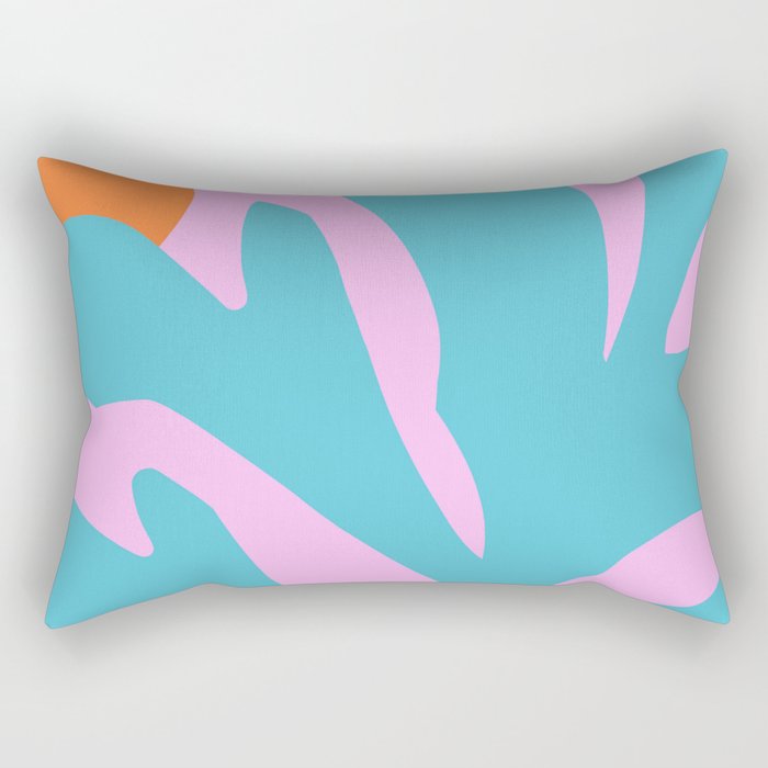 Matisse Poster 1. Leaf & Sun cut-outs Rectangular Pillow Gallery Image 2