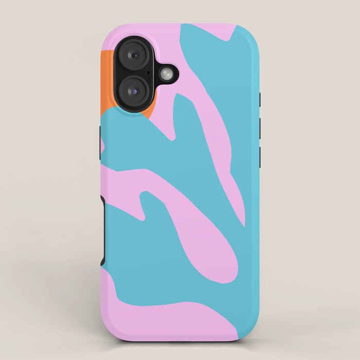 Matisse Poster 1. Leaf & Sun cut-outs iPhone Case Gallery Image 1