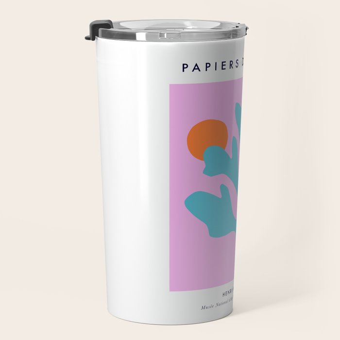 Matisse Poster 1. Leaf & Sun cut-outs Travel Mug Gallery Image 3