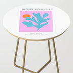 Matisse Poster 1. Leaf & Sun cut-outs Side Table Gallery Image 2
