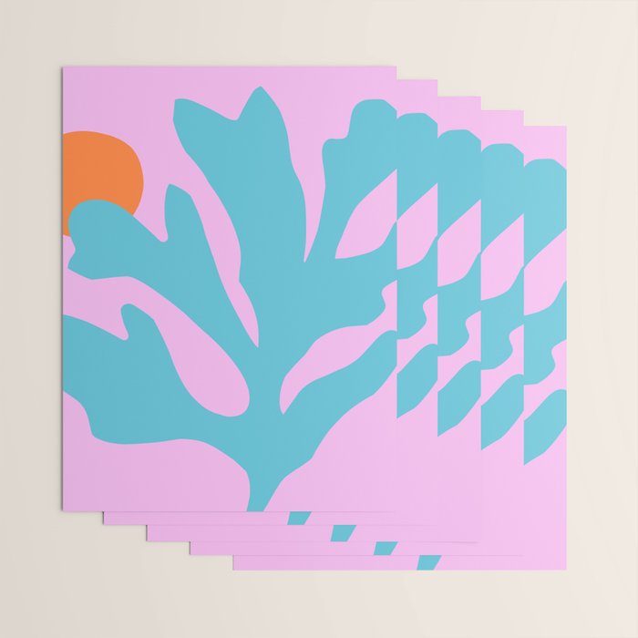 Matisse Poster 1. Leaf & Sun cut-outs Wrapping Paper Gallery Image 3