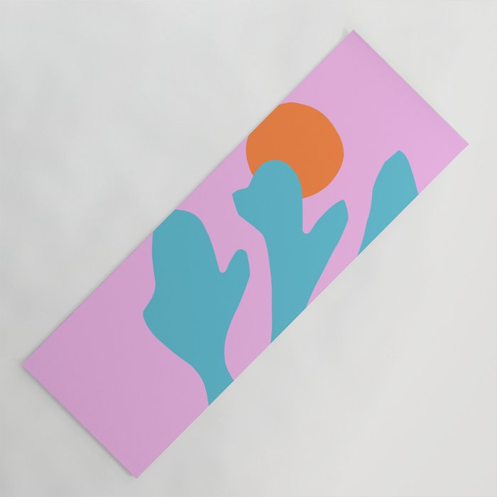 Matisse Poster 1. Leaf & Sun cut-outs Yoga Mat Gallery Image 1