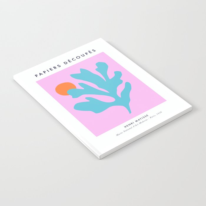 Matisse Poster 1. Leaf & Sun cut-outs Notebook Gallery Image 1