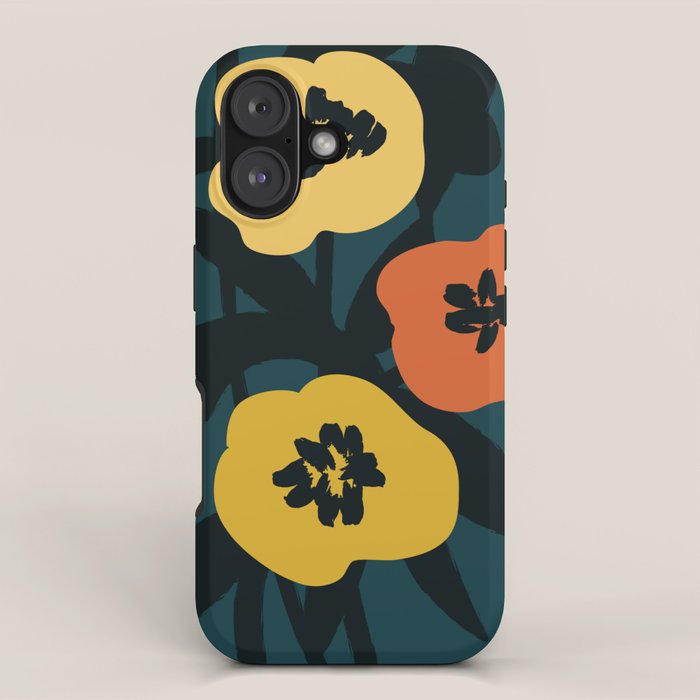 Midnight Flowers iPhone Case Gallery Image 1